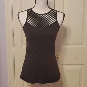 Glyder Women's Workout Fish Net Tank Top XS